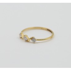 18K Diamond Fancy Ring for Girl's